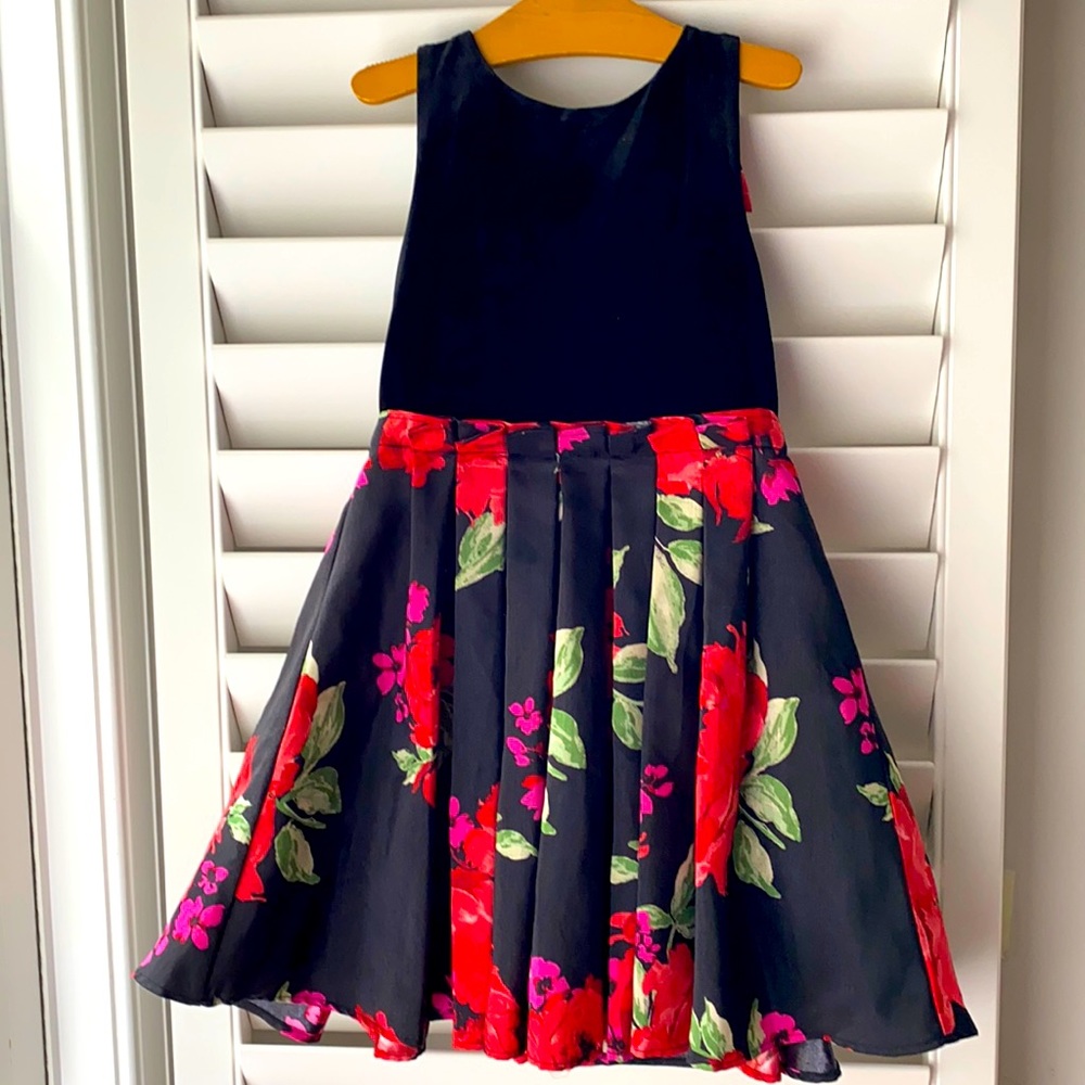 Zuni floral dress w/Bow
